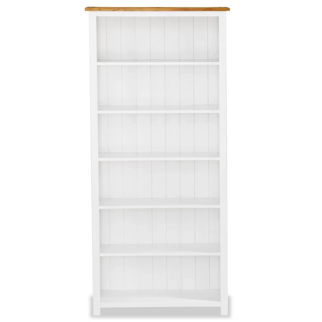 3-Tier Solid Oak Wood Bookcase W20710