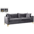 Grey Velvet Sofa C101824