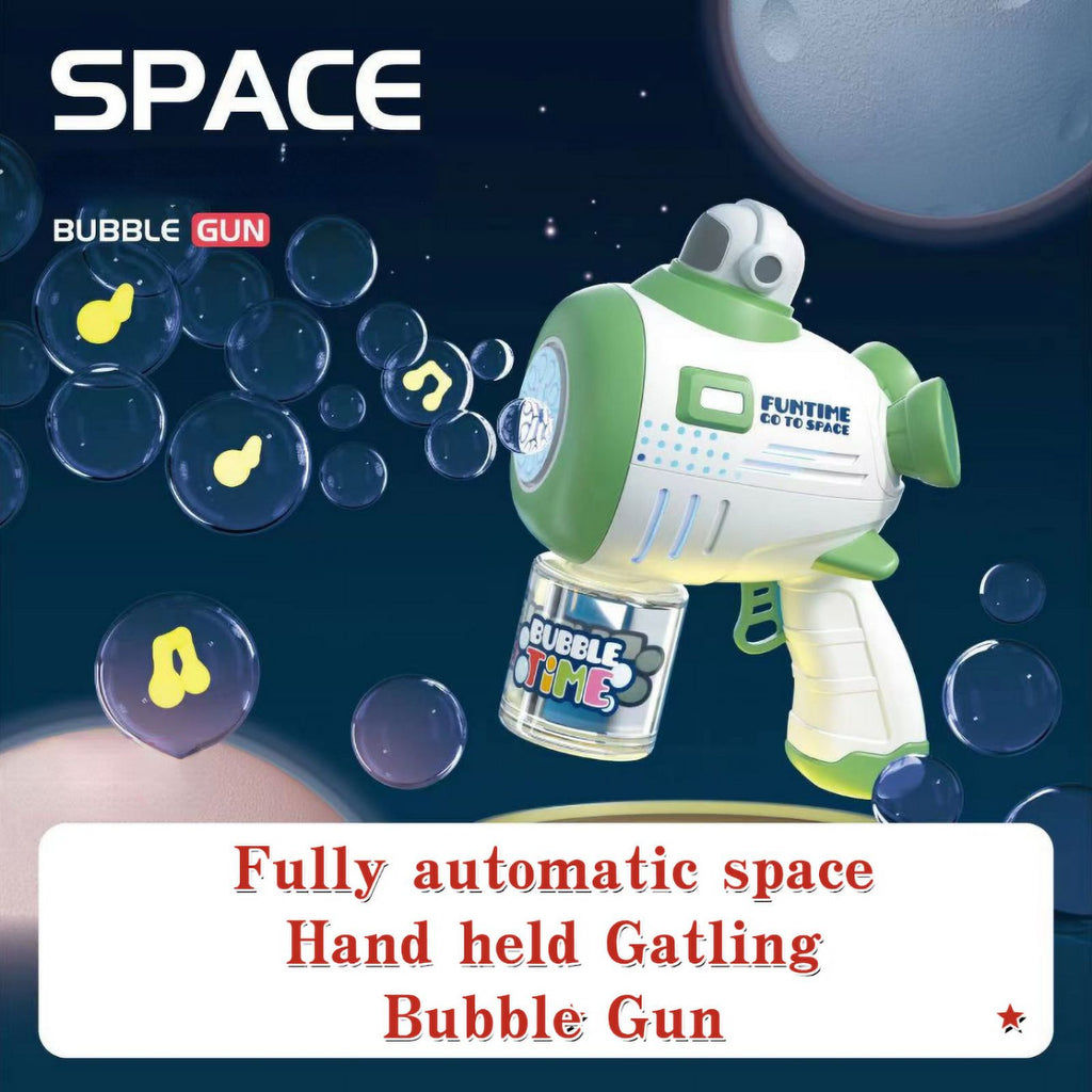 Green Bubble Gun M350007