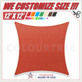 Red Square Sun Shade Sail Canopy O661