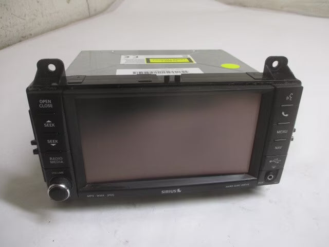 2011 Dodge Durango Satellite Navigation Radio N627