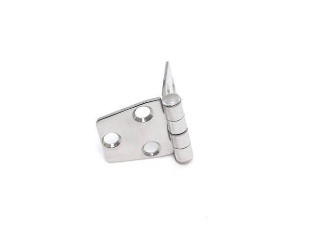 Polished Stainless Steel Marine Grade Door Hinges 3 x 1.5 Inches Set of 50 B566447