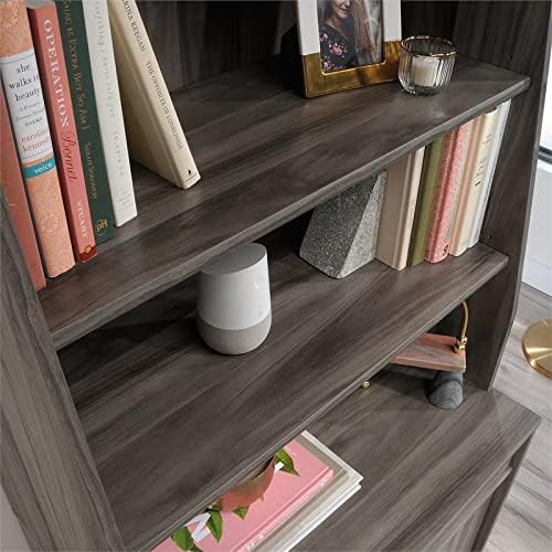 29.4 Wooden Library Hutch in Jet Acacia H97570