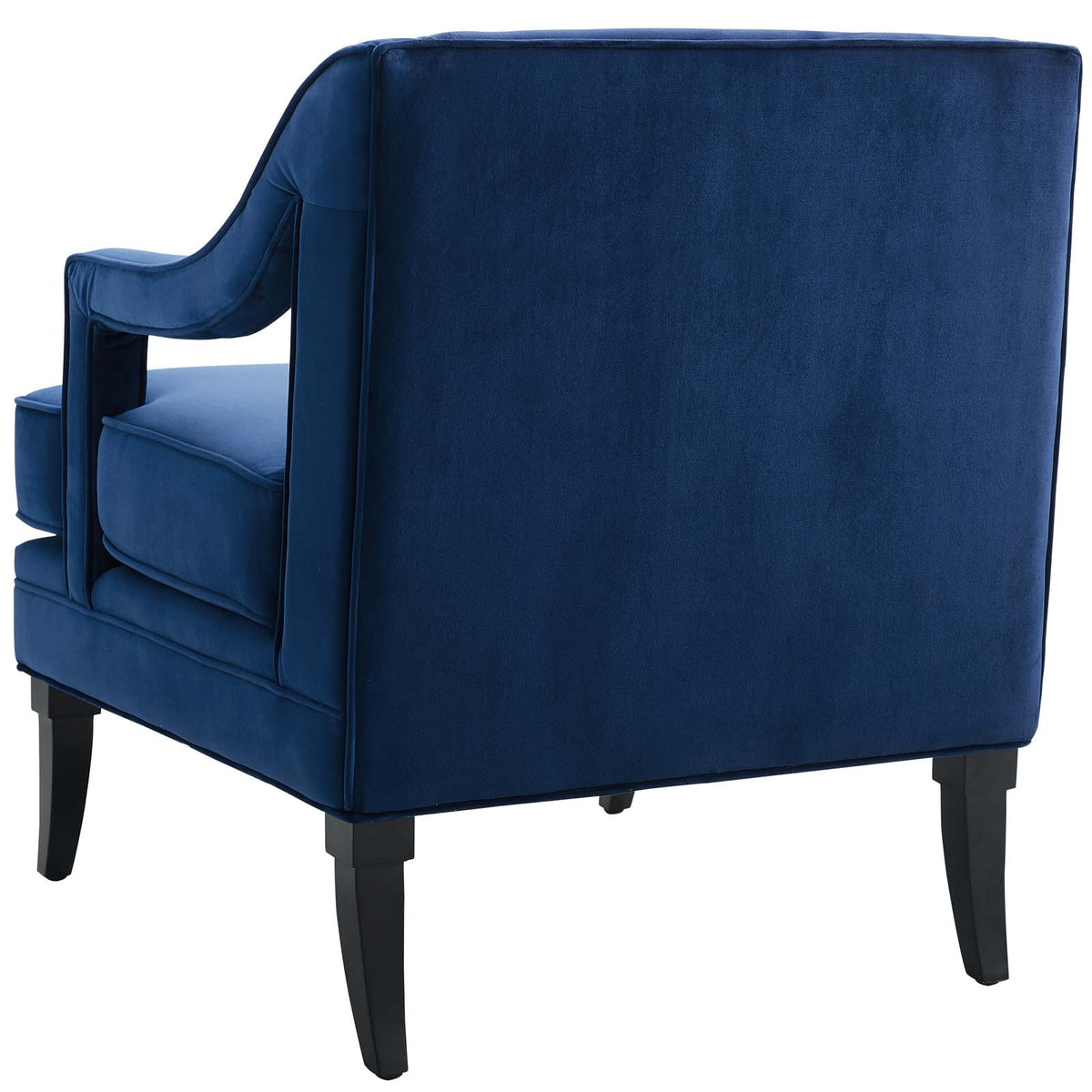 Set of 2 Blue Navy Velvet Accent Chair R9975