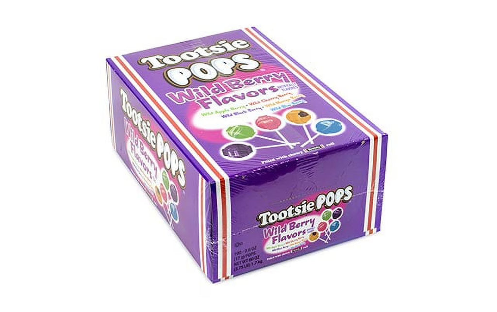 Wild Berry Tootsie Pops, 100 Count I94597