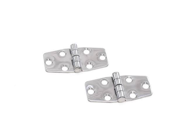 Polished Stainless Steel Marine Grade Door Hinges 3 x 1.5 Inches Set of 50 B566447
