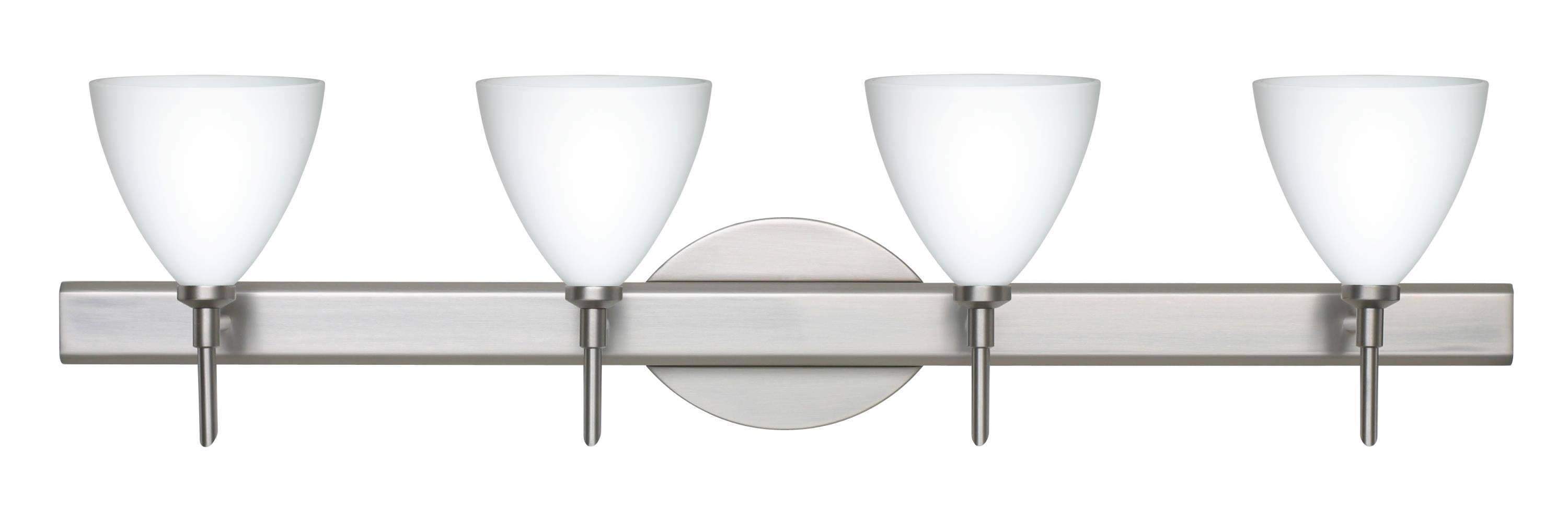 Satin Nickel Bathroom Light K855