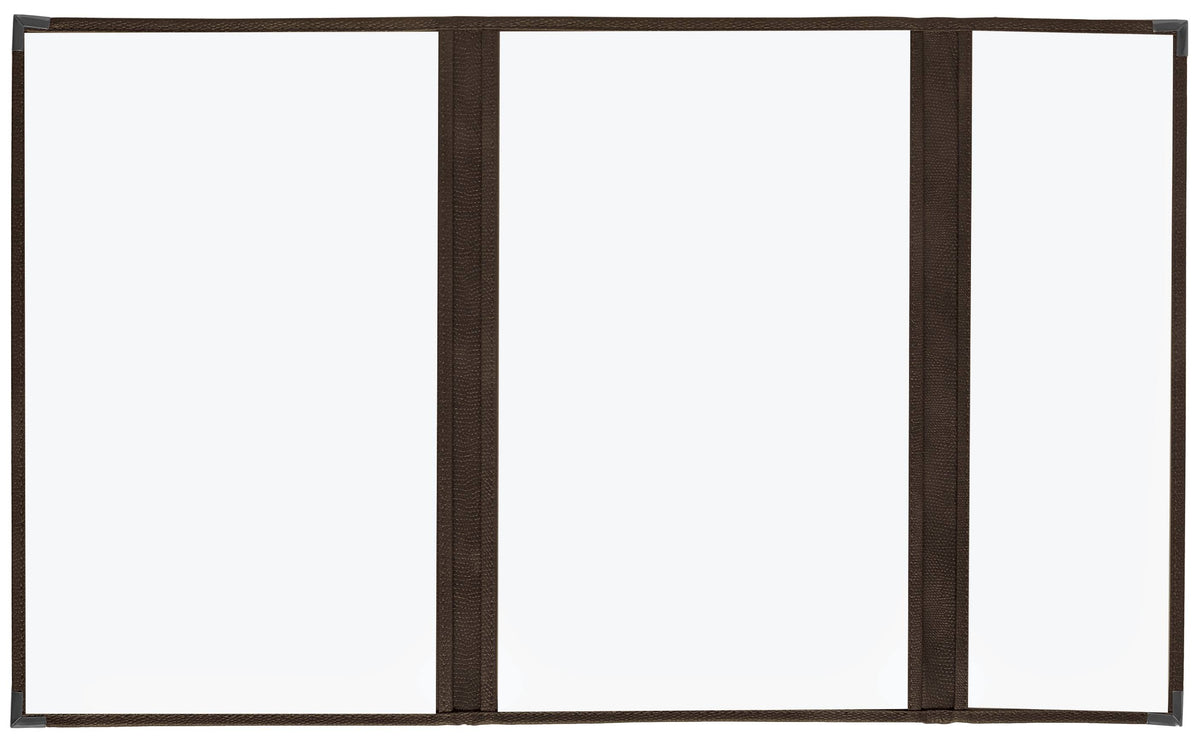 8½x11 Mahogany Cafe Menu Cover C7314