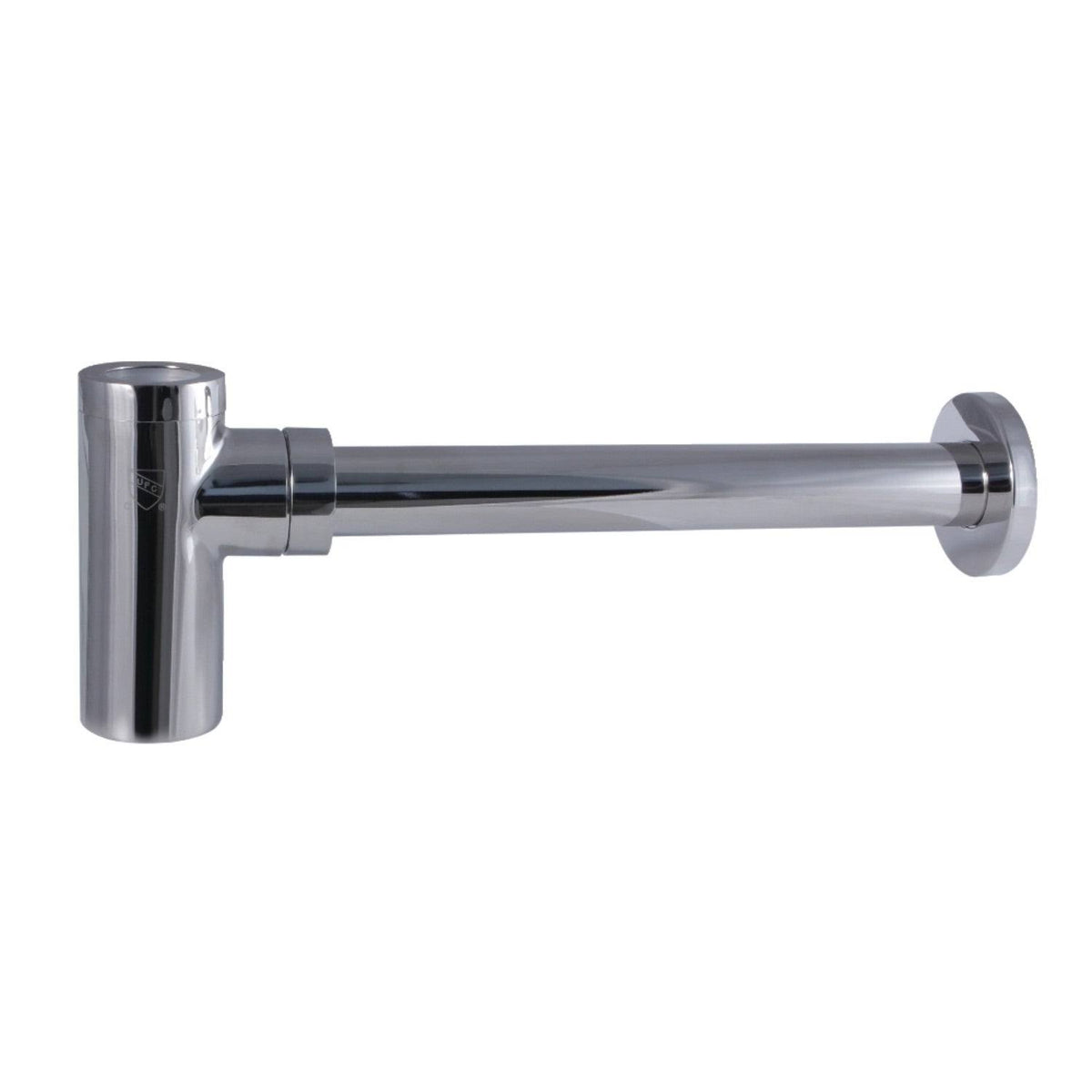 Polished Nickel Round Bottle Trap V599