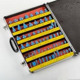 66 Piece Carbide Tip Wood Router Bit Set M264
