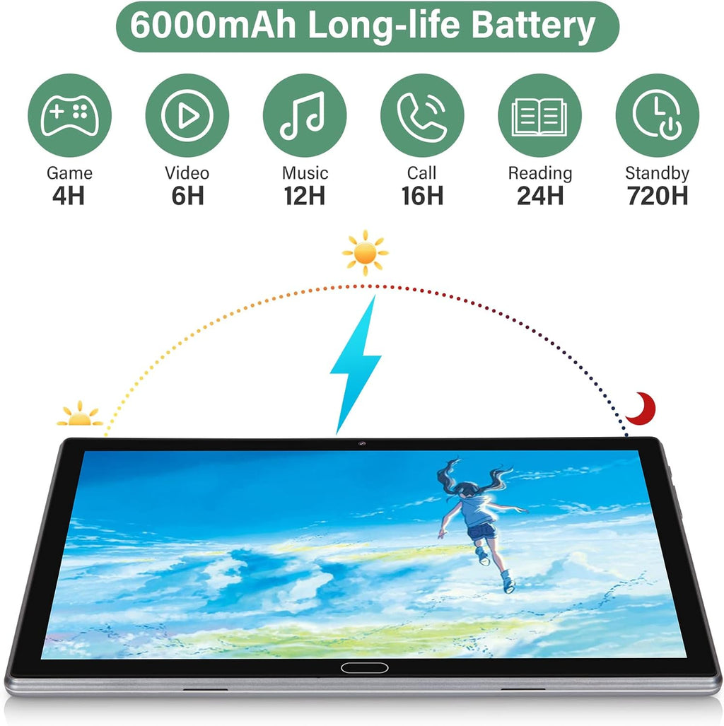 10 inch Android Tablet with 32GB Storage K351
