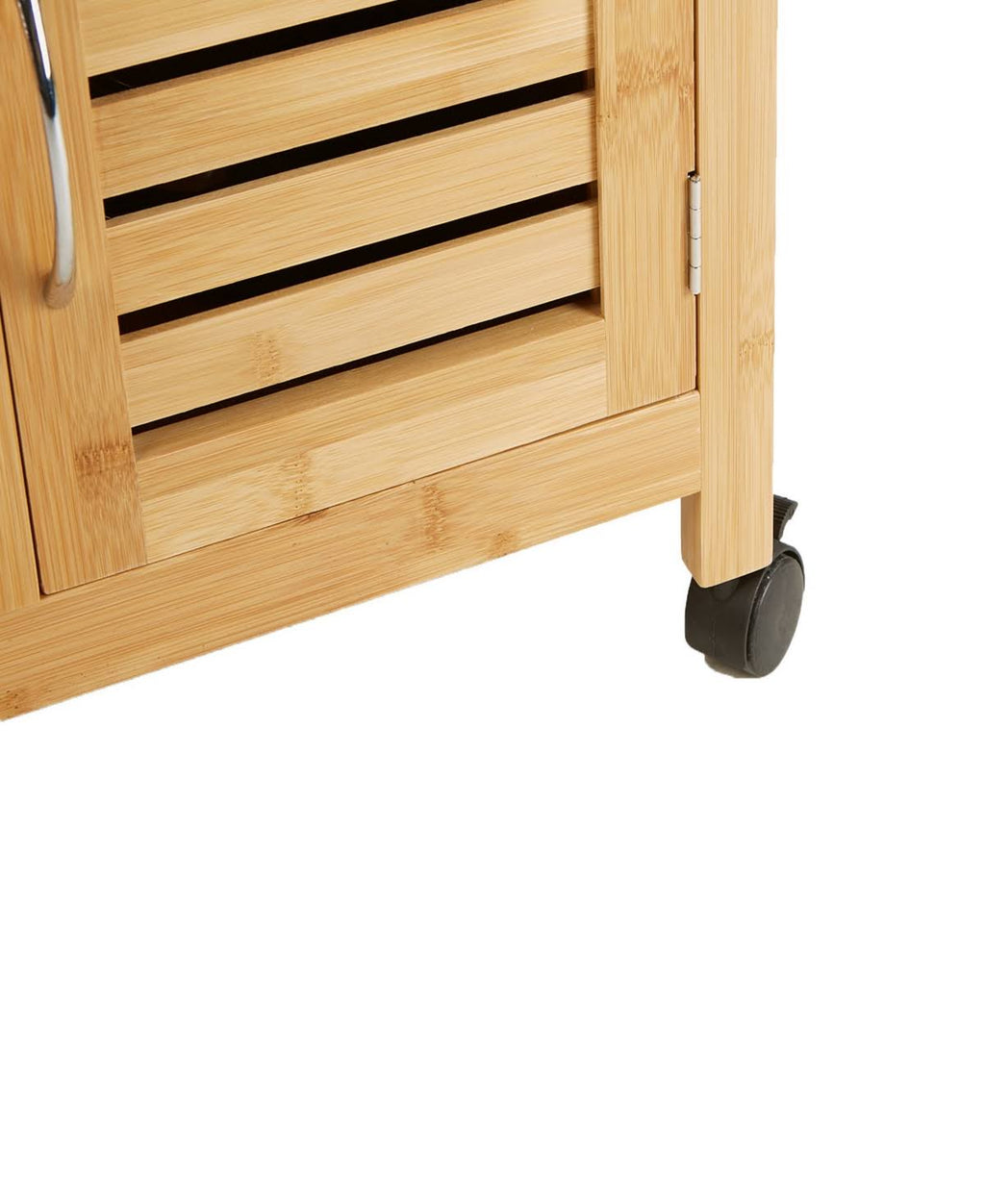 Bamboo Brown 3 Tier Kitchen Cart D4803