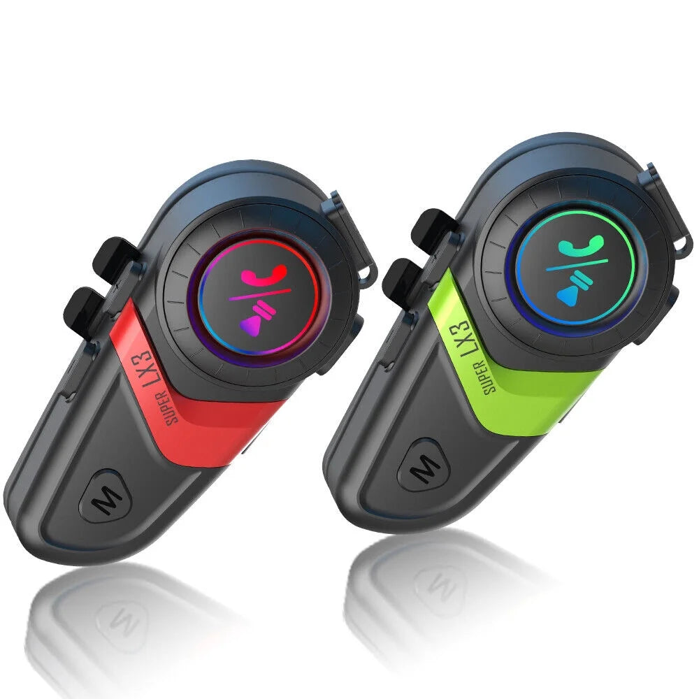 Wireless Bluetooth 5.0 Motorcycle Helmet Headset Speaker and Headphone I50273