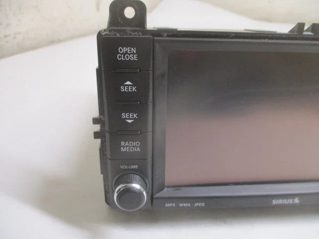 2011 Dodge Durango Satellite Navigation Radio N627