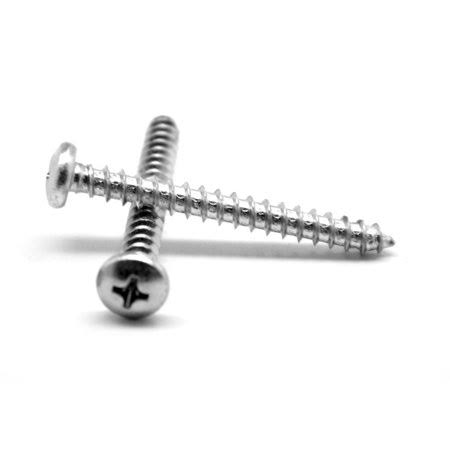 12-11 x 1 inch Phillips Pan Head Sheet Metal Screw, Zinc Plated, Pk 1450 A39101