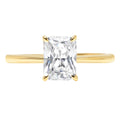 18K Yellow Gold Solitaire Engagement Ring M52205