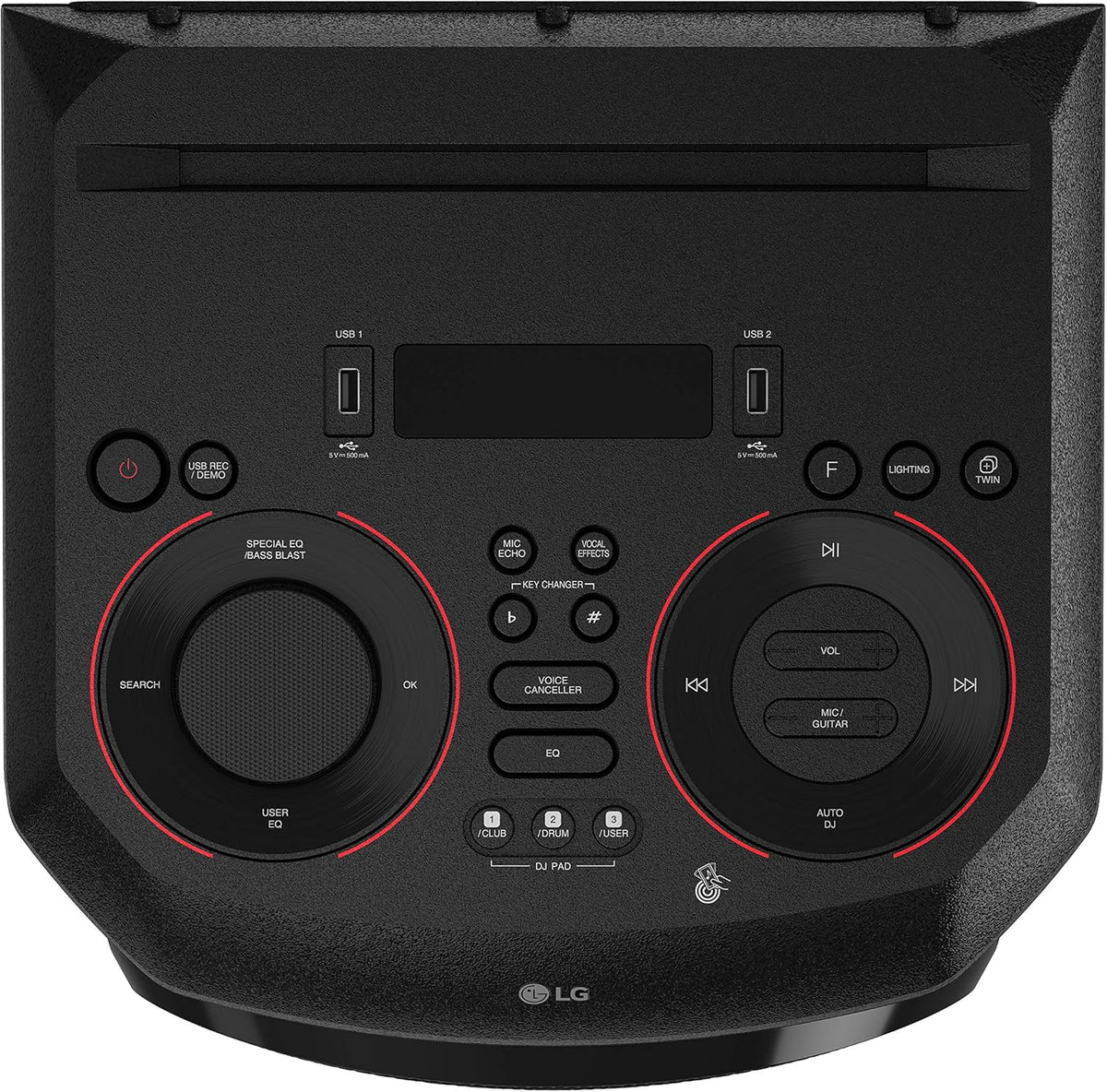 Bluetooth Audio System with Karaoke and Mic Input V9807