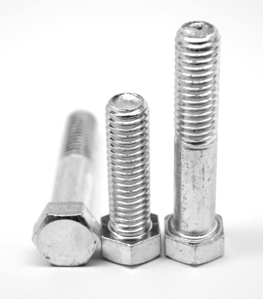 3/8x22-16 x 4x22 Coarse Thread Hex Cap Screw Stainless Steel 316 Q463642