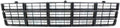 Grille Assembly for Suburban 1977-1980 Dark Argent Shell with Black Insert Plastic D972412