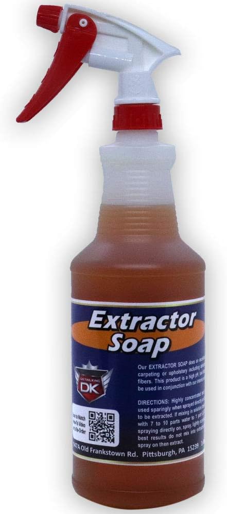 Car Interior Cleaner Extractor Soap, Gallon Pack of 2 I5908