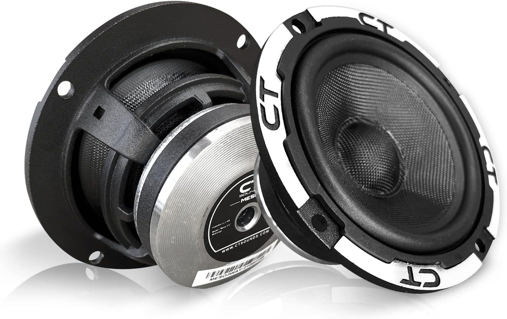 6.5” 500 Watt 3-Way Component Car Speaker Set J381588