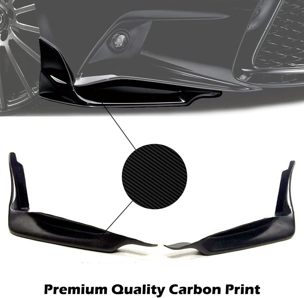 Carbon Print Front Bumper Lip E166992