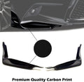 Carbon Print Front Bumper Lip E166992