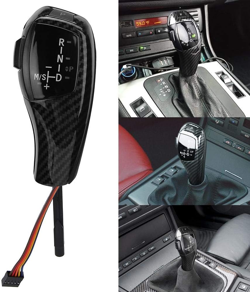 Carbon Fiber Style Automatic Gear Shift Knob M795