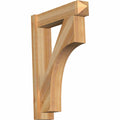 6 in. x 32 in. x 24 in. Western Red Cedar Rough Sawn Outlooker R823