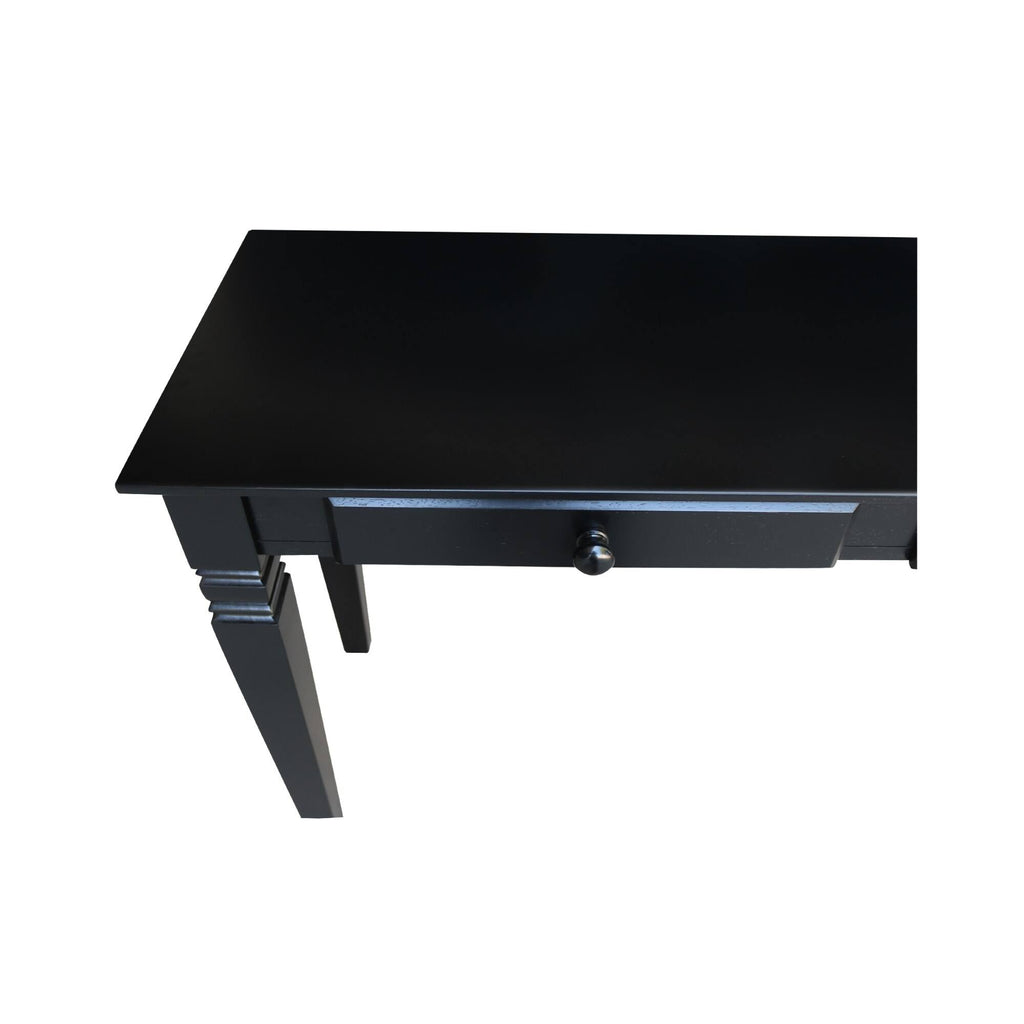 Black Console Table with 2 Drawers D9721