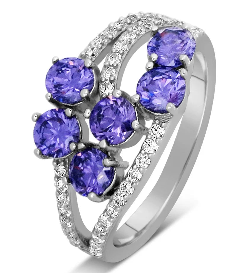 2 Carat Amethyst and Diamond Ring Z276084