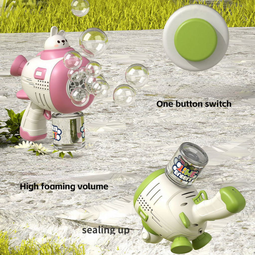 Green Bubble Gun M350007