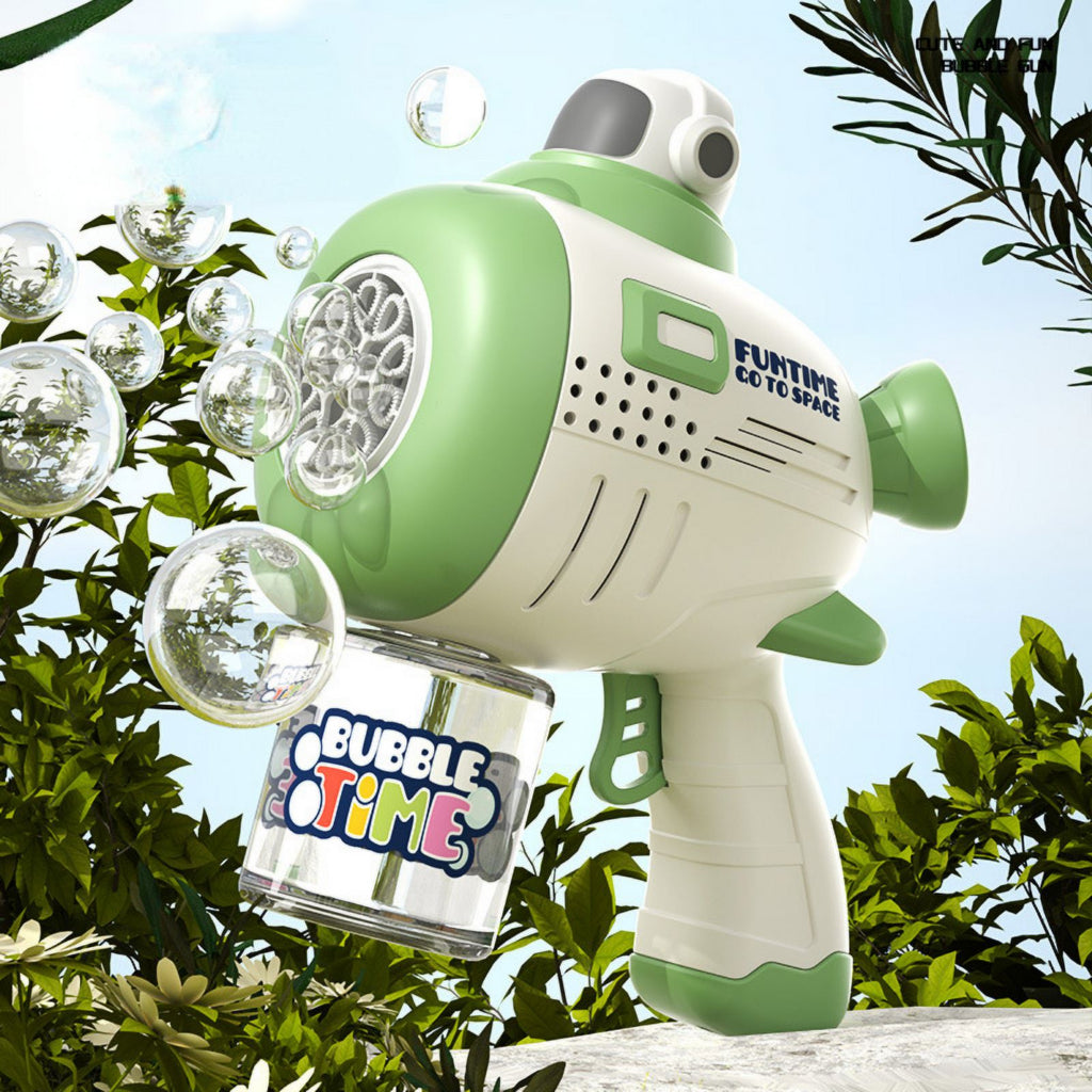 Green Bubble Gun M350007