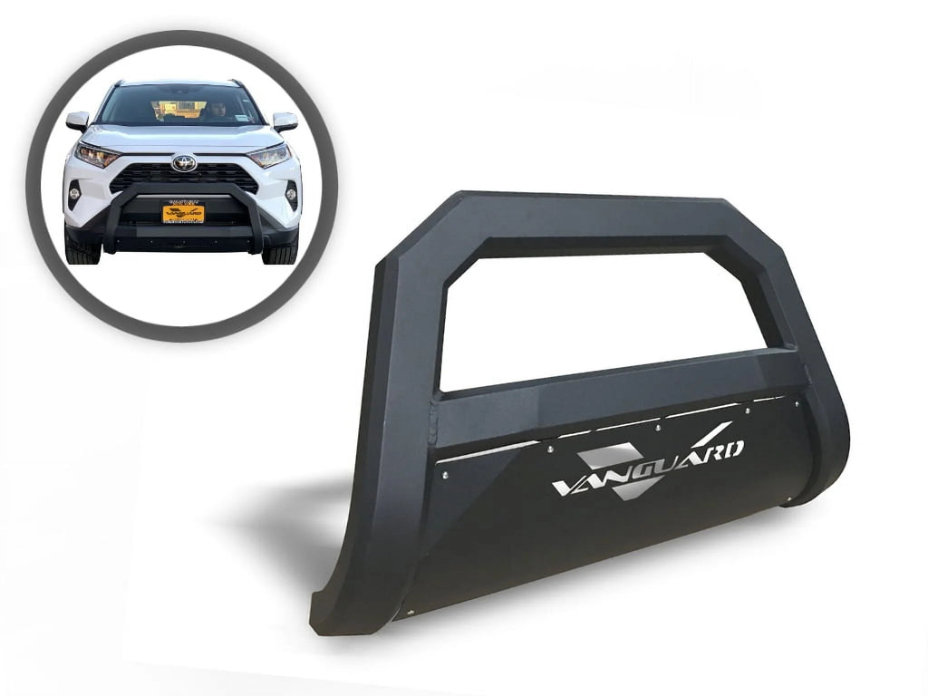 Black Powdercoat Bull Bar with 2.5in Cube LED Kit B625