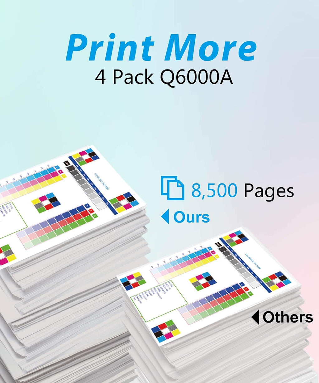 Compatible Toner Cartridge 4-Pack (Black, Cyan, Yellow, Magenta) B189