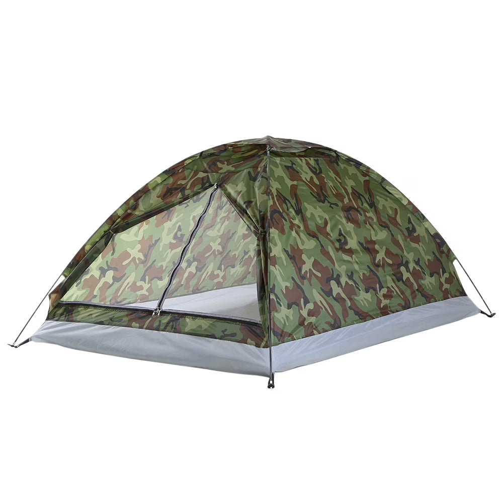 Portable Camouflage Camping Tent for 2 Person O50932
