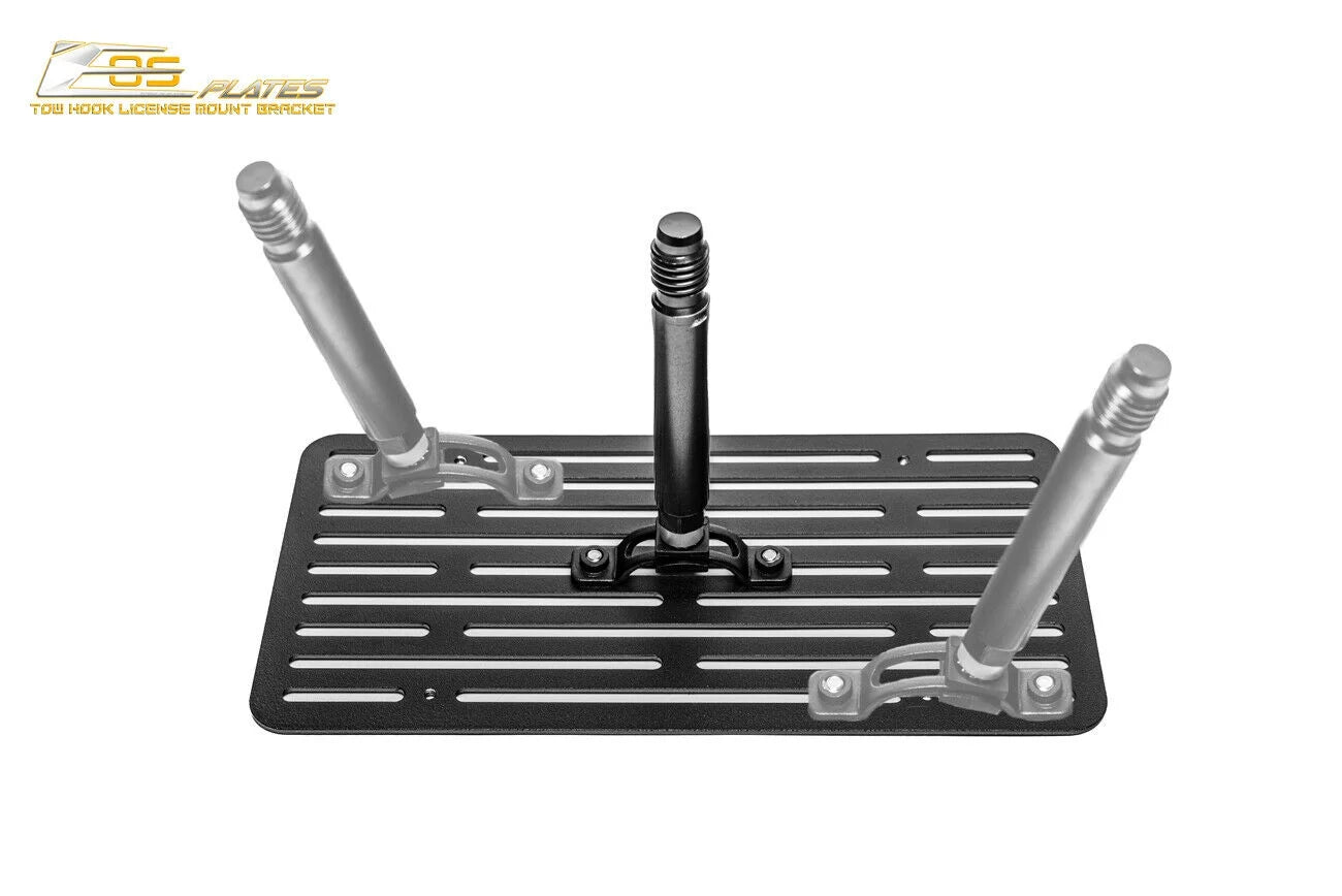 Tow Hook License Plate Relocator Mount Bracket E87628