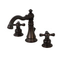 Oil Rubbed Bronze Widespread Bathroom Faucet Q156442