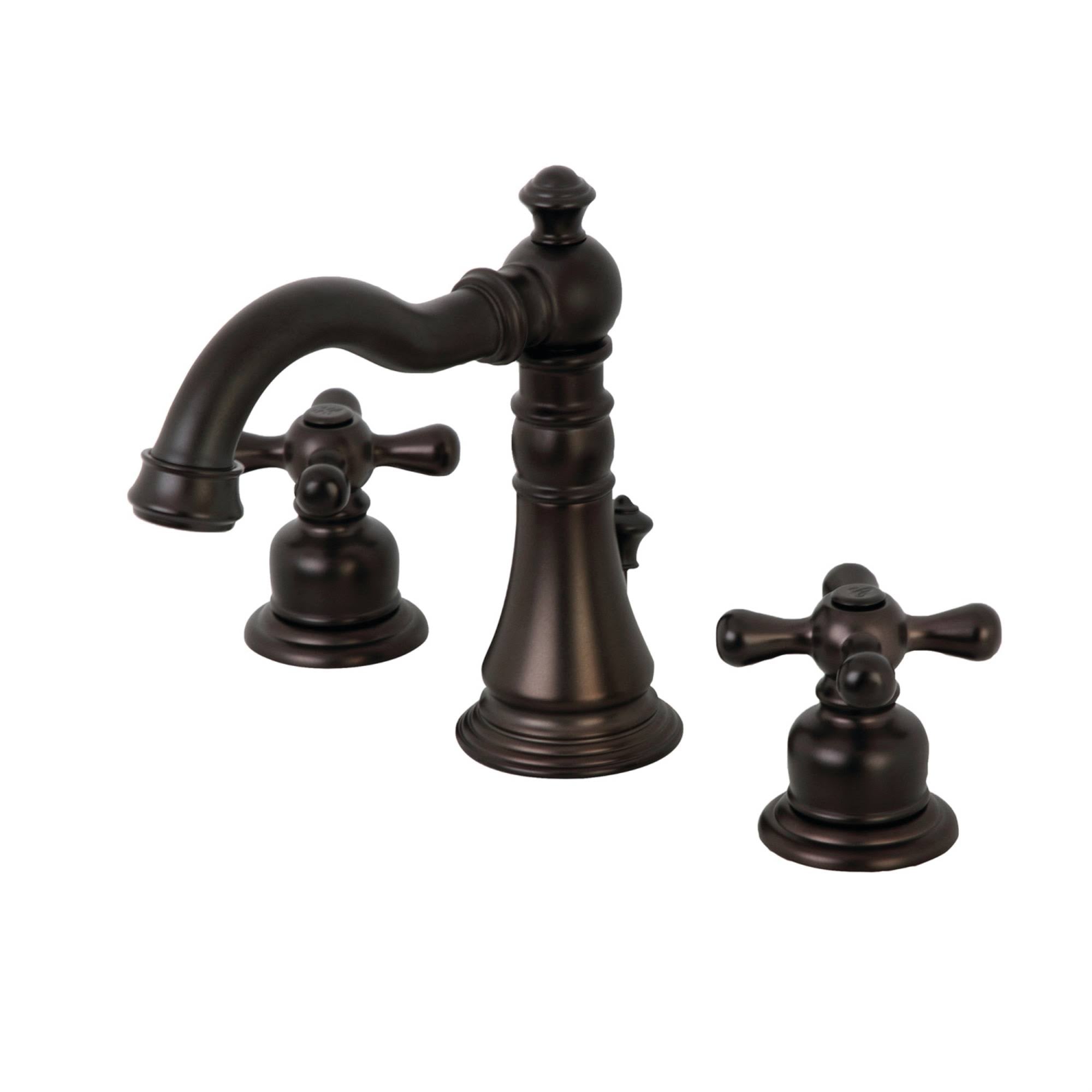 Oil Rubbed Bronze Widespread Bathroom Faucet Q156442