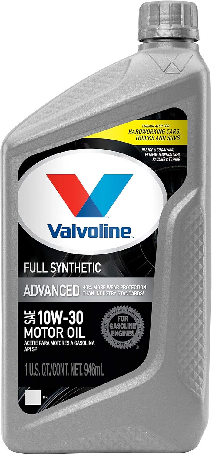Advanced Full Synthetic SAE 20W-50 Motor Oil 1QT, Case of 6 J239628