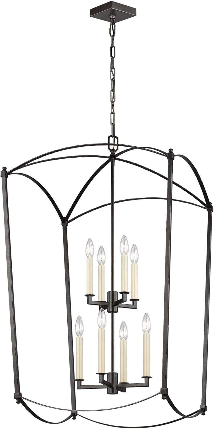Antique Guild 3-Light Candle Chandelier X145