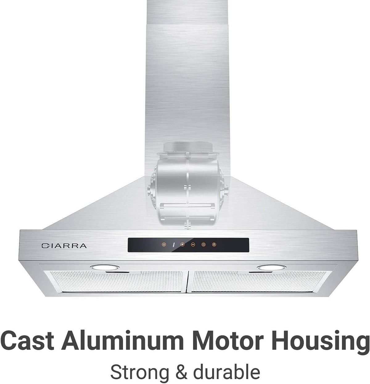30 inch 450 CFM Stainless Steel Vent Hood T593