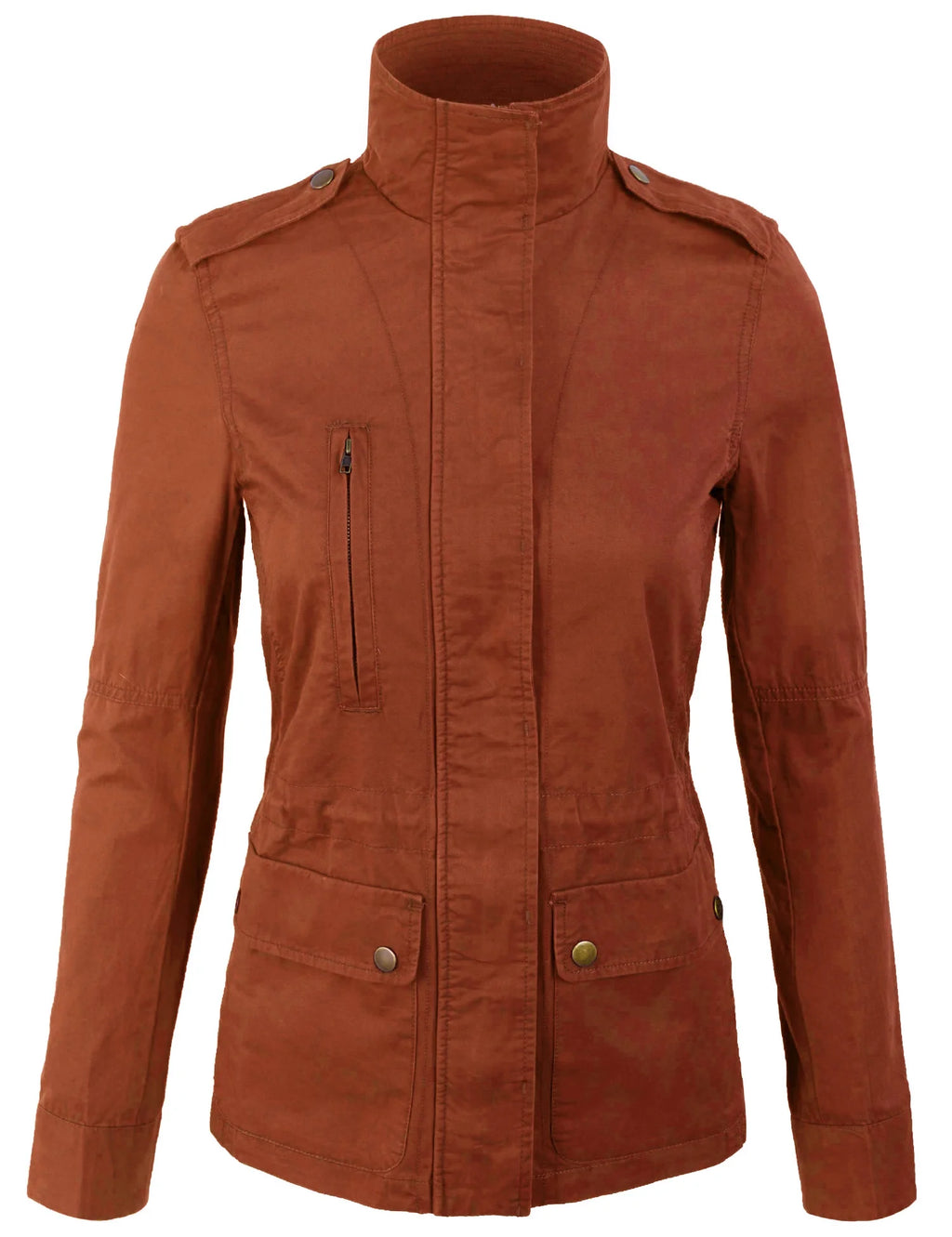 Long Sleeve Single-Breasted Mid-Length Coat P234