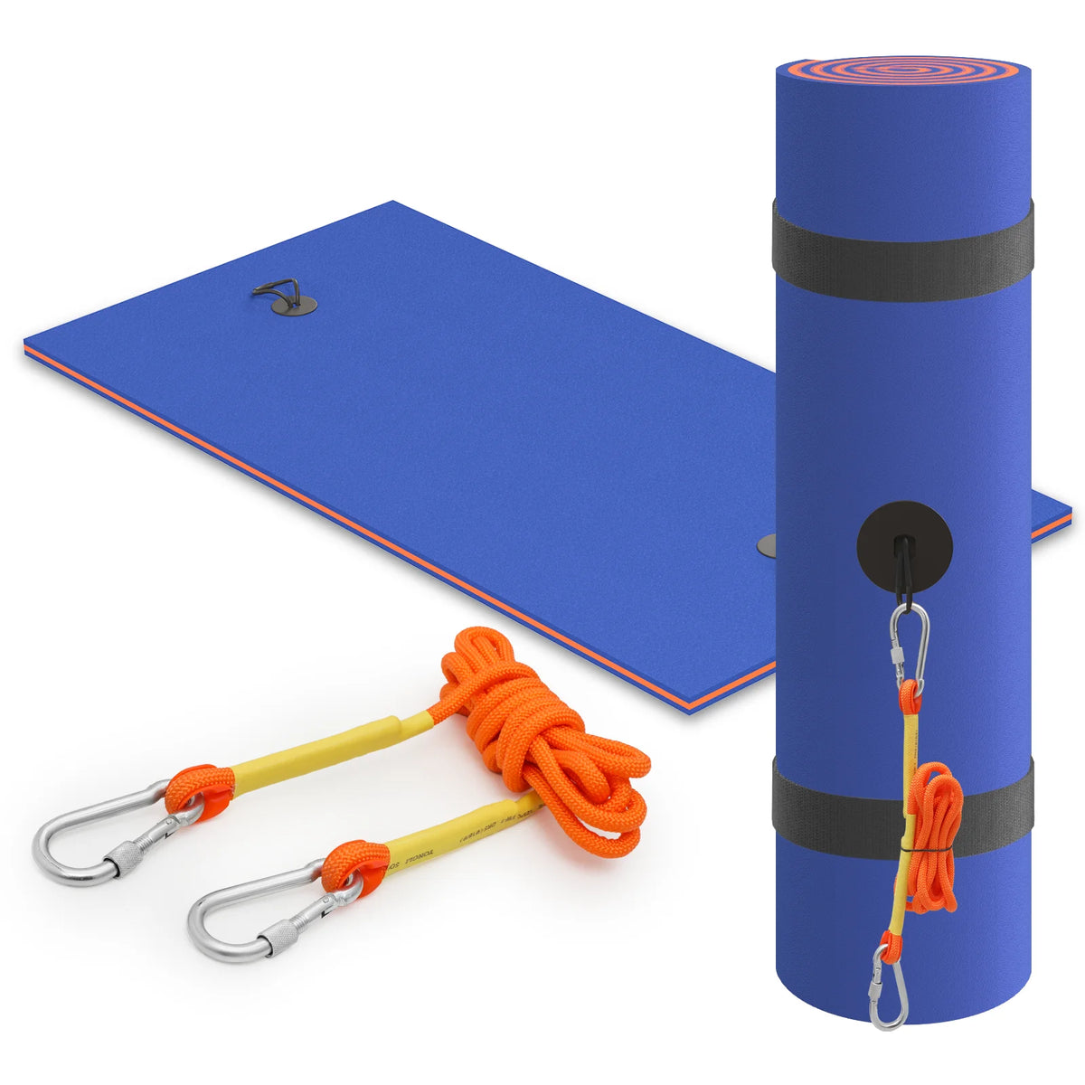 Blue 6x3FT XPE Foam Water Floating Mat S1904