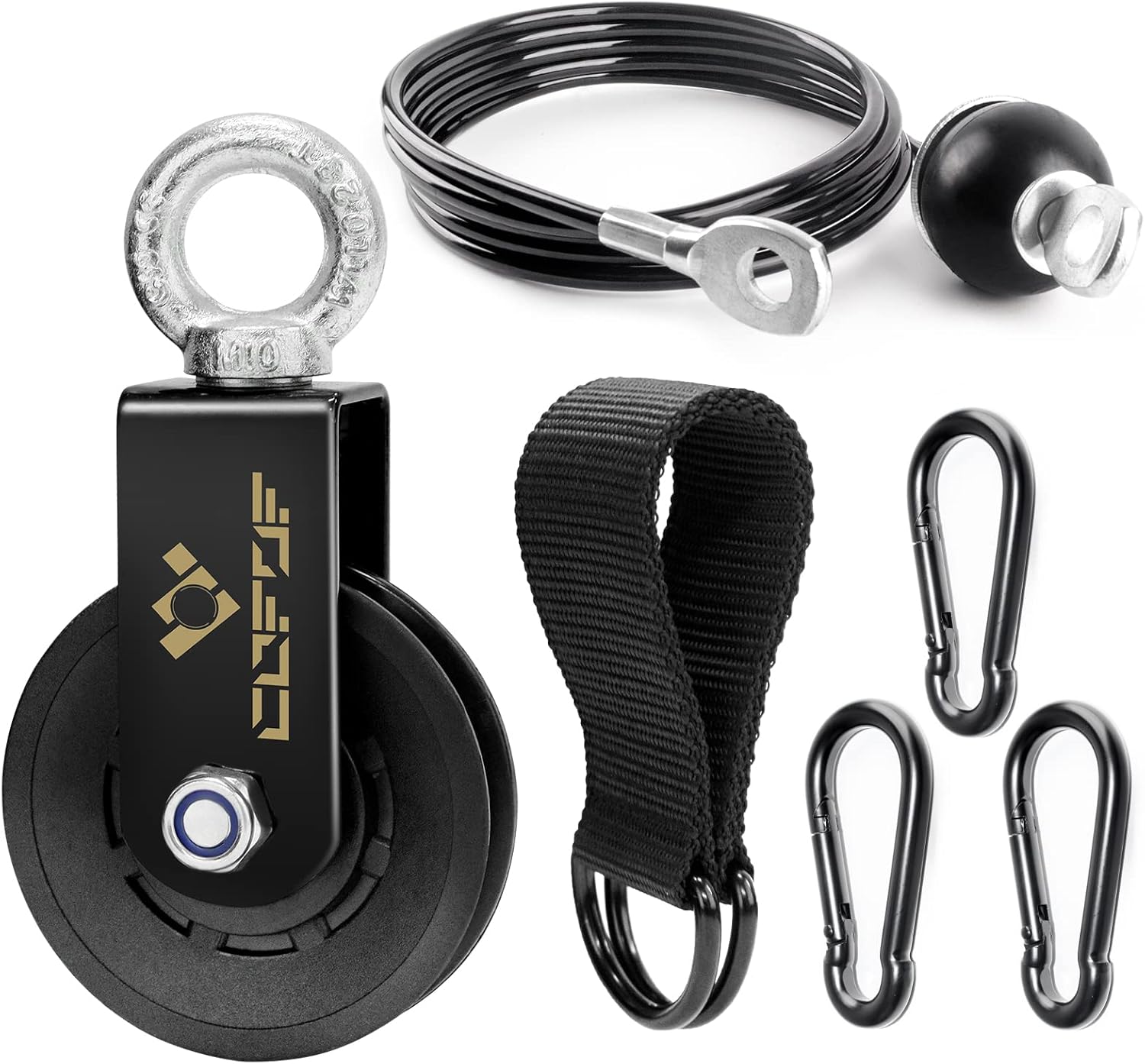 Cable Pulley System with Rotating Straight Bar D3630