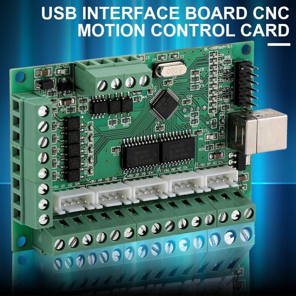MACH3 Motion Control Card CNC USB Interface Board F657762