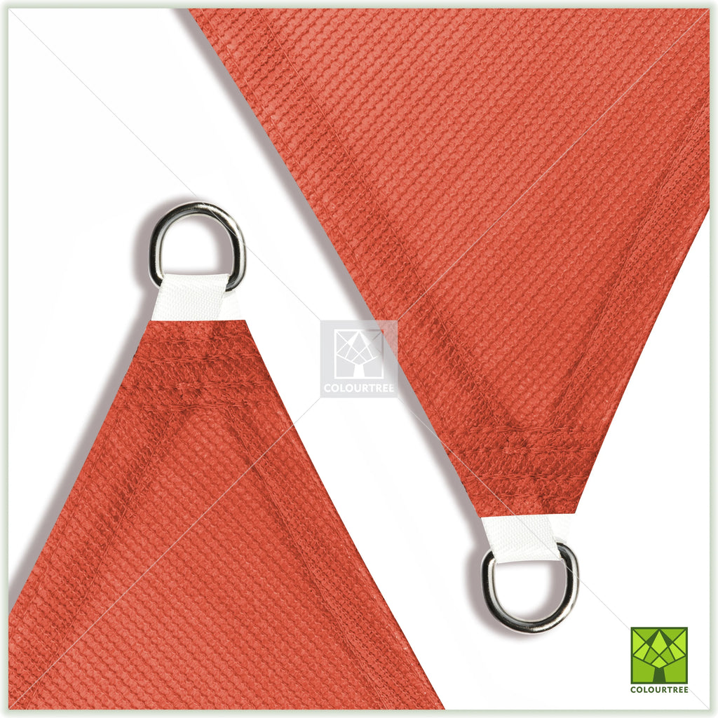 Red Square Sun Shade Sail Canopy O661
