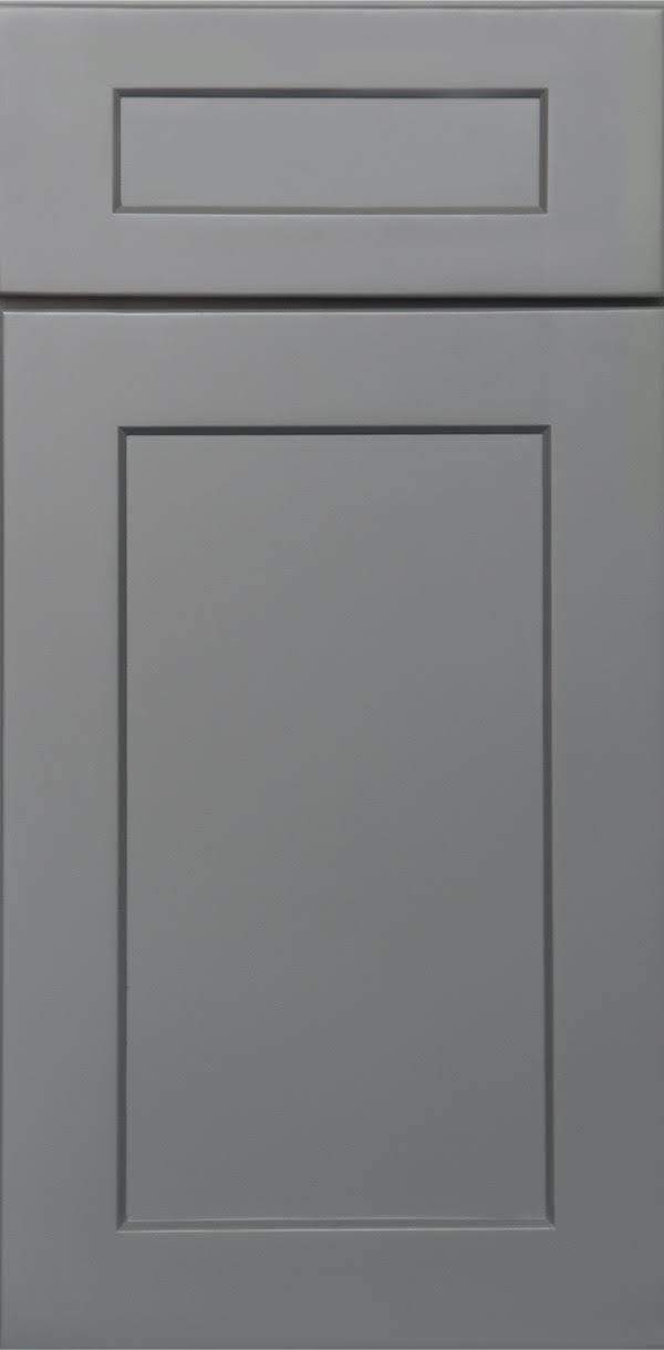 Grey 1 Door 2 Shelves Wall Cabinet High-Density Fiberboard W10314