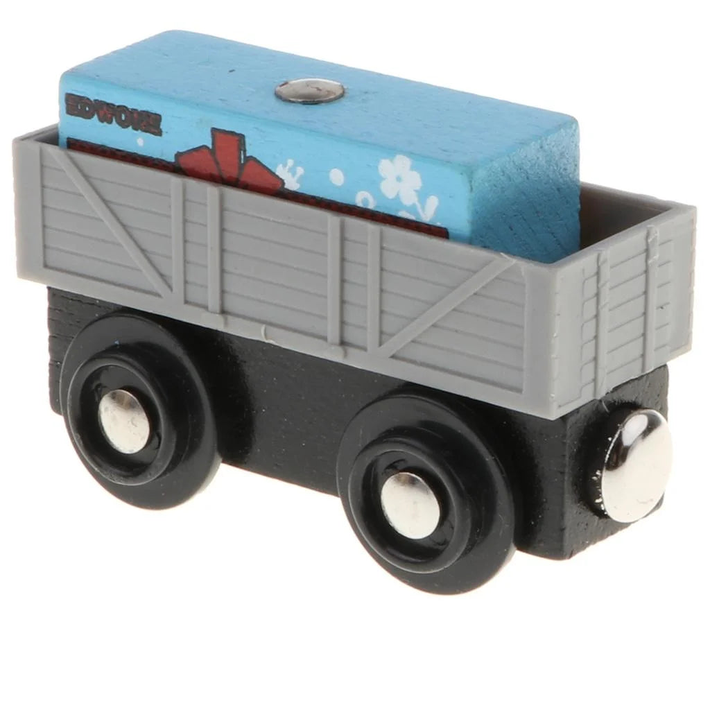 Wooden Toy Trains Set Building Blocks Construction Kits W684