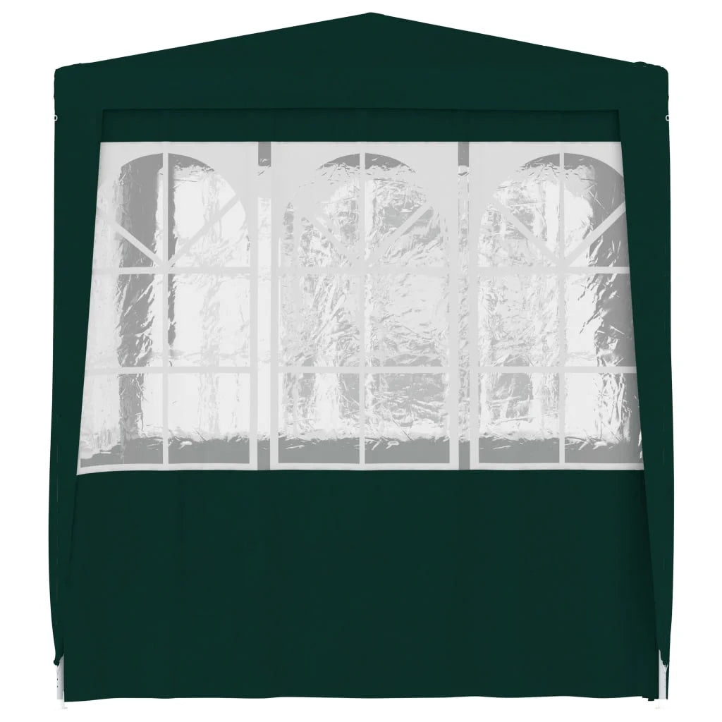 Party Tent with Side Walls 6.6'x6.6' Green Y90817